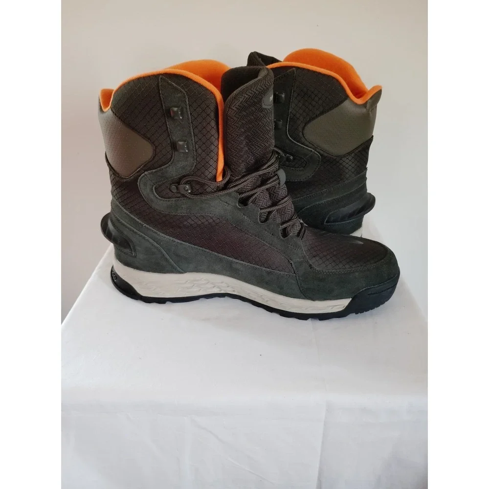 NWOT New Balance BM1000GR Winter Waterproof Hiking Boots Olive Orange Men 16